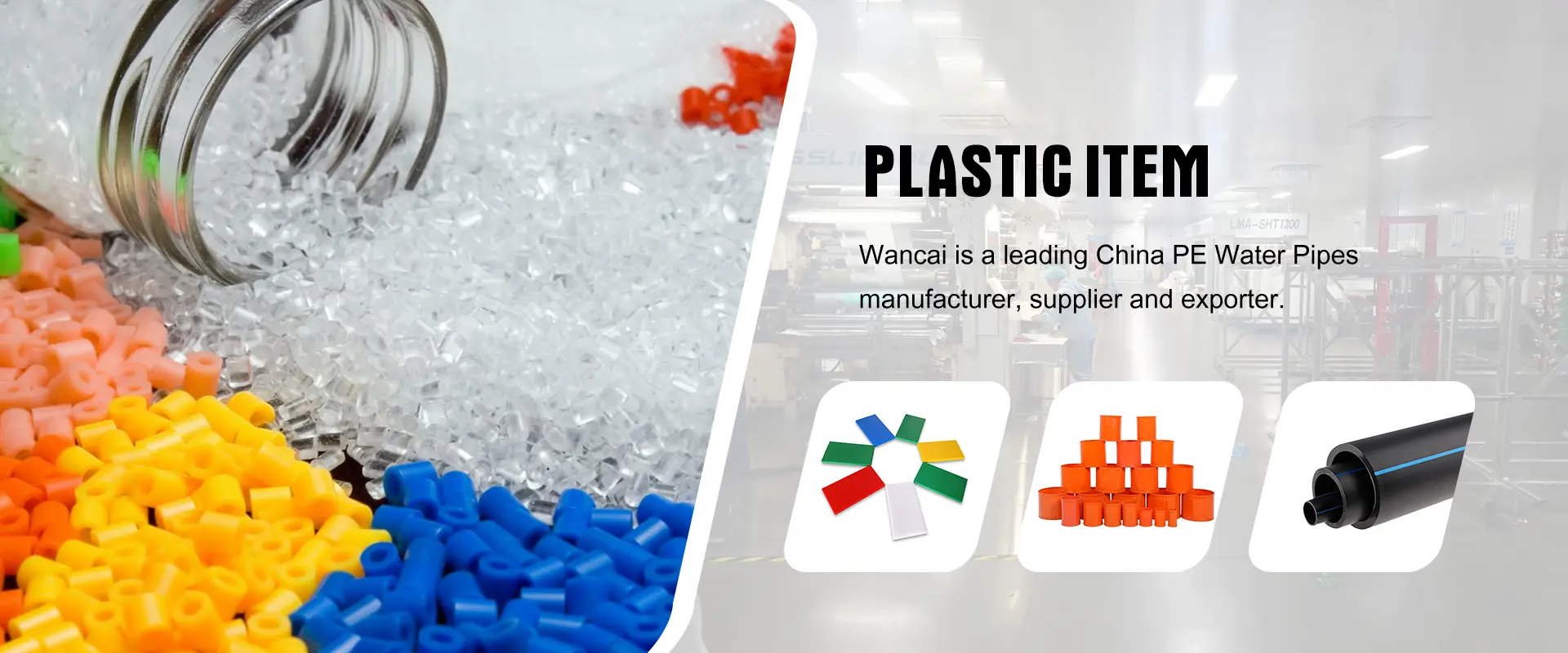 Fábrica de itens de plástico