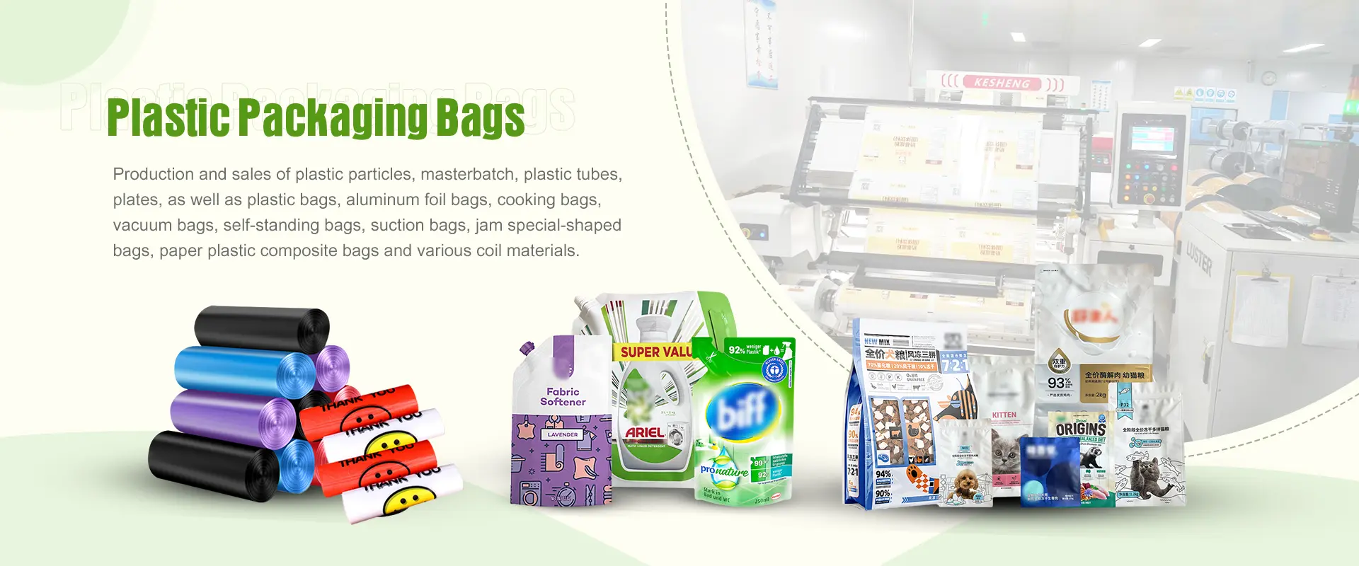 Fornecedor de sacos para embalagens plásticas