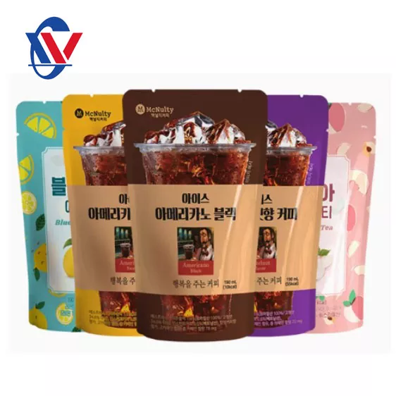 Sacos de embalagem de bebidas