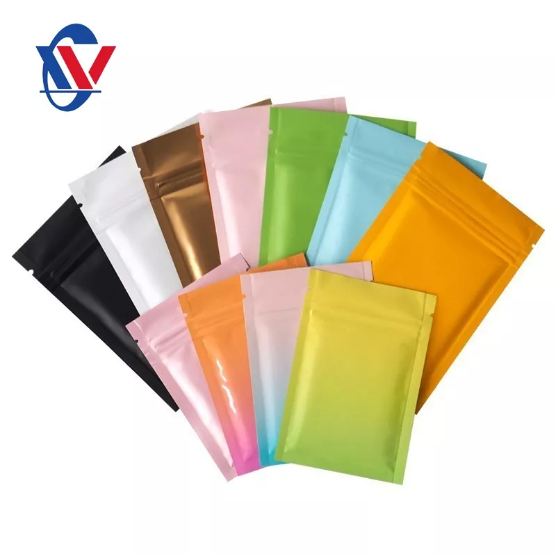 Bolsa de zíper para stand -up de doces