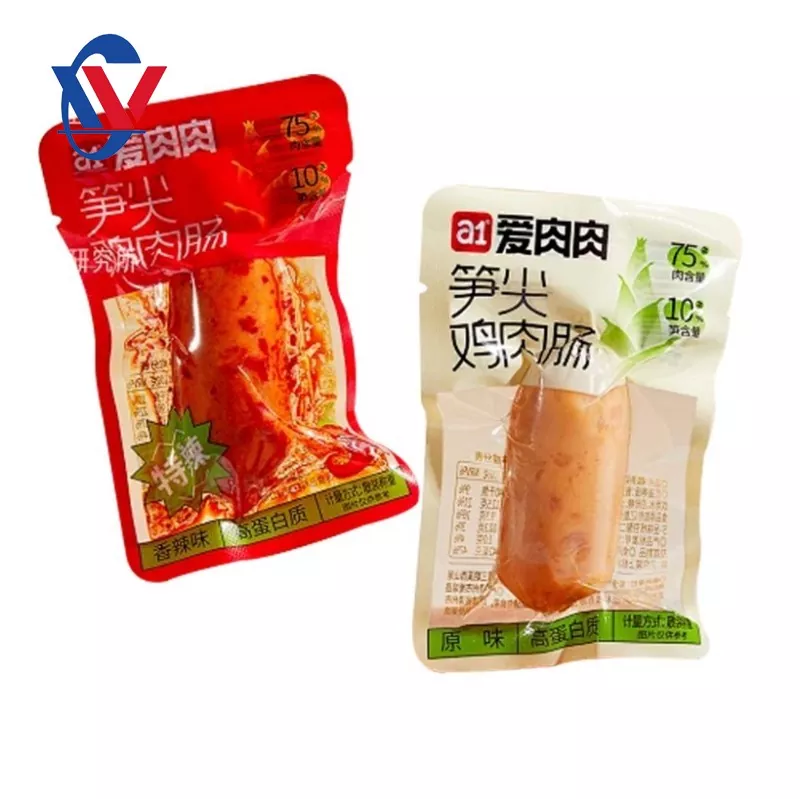Sacos a vácuo de lanches